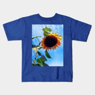 Sunflower and Sky Kids T-Shirt